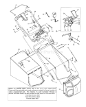 Page C Diagram and Parts List for 12AE999M401 2001 Yard Man Lawn Mower
